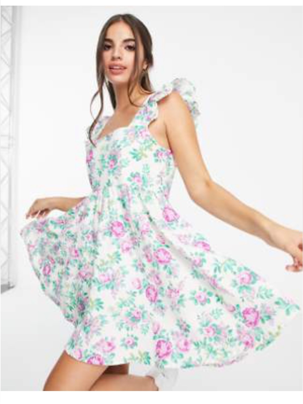 ASOS floral dress US 14